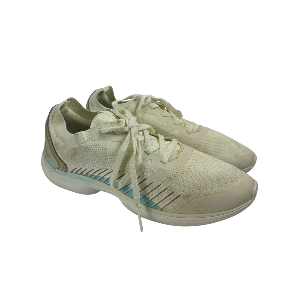 Vionic Embolden Cream Mint Green Athletic Walking Sneakers Womens 9
